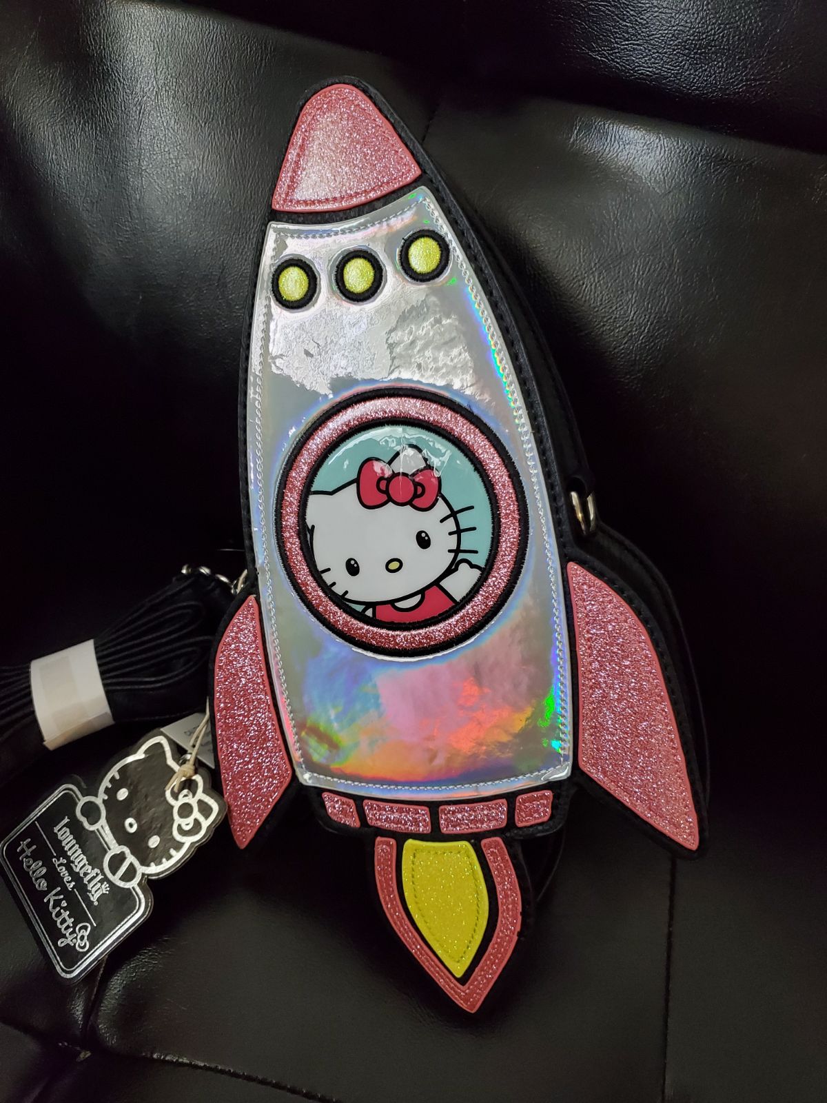 CUTE Loungefly Hello Kitty spaceship pur