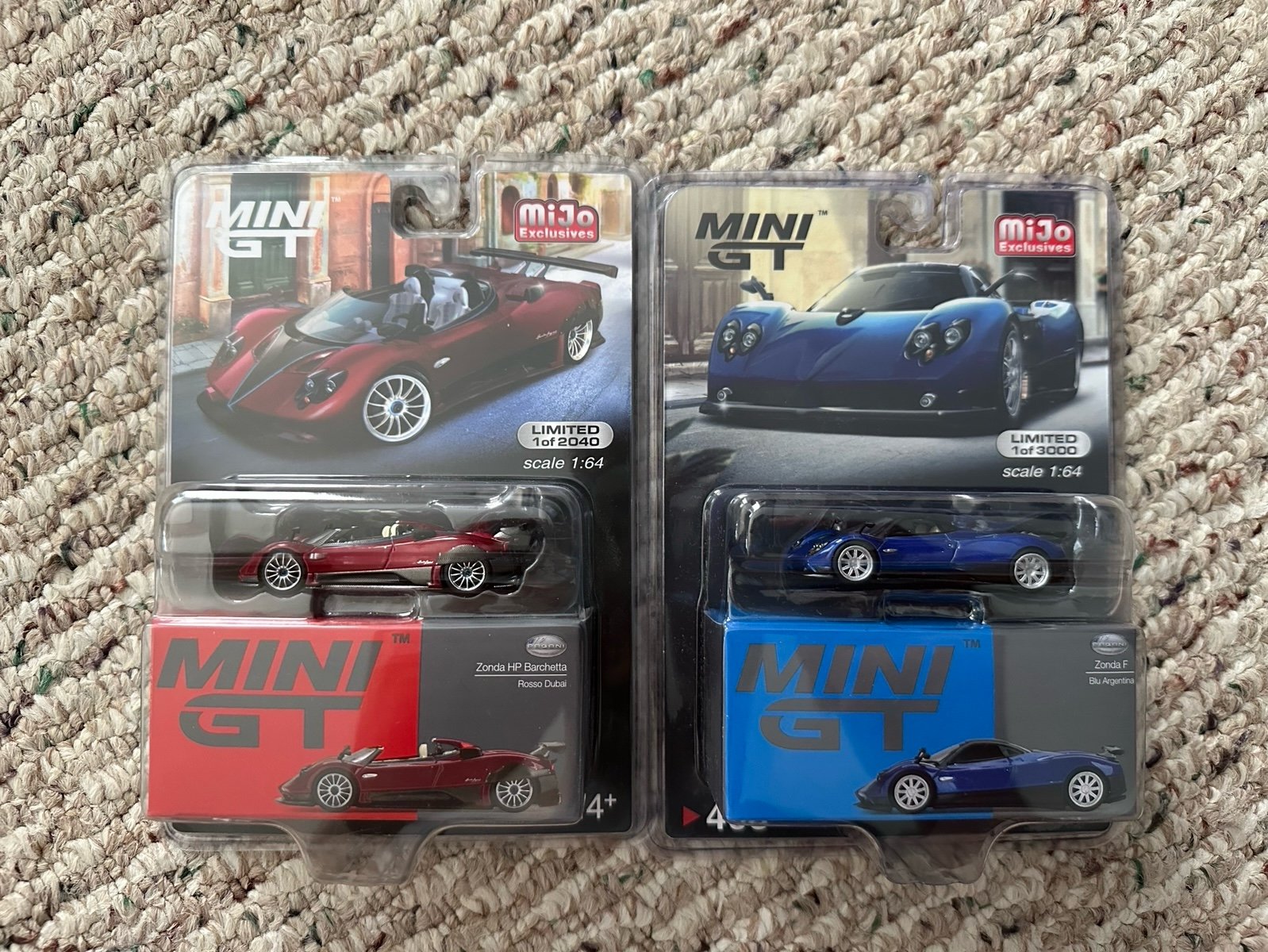 Mini GT Pagani Zonda Lot of 2