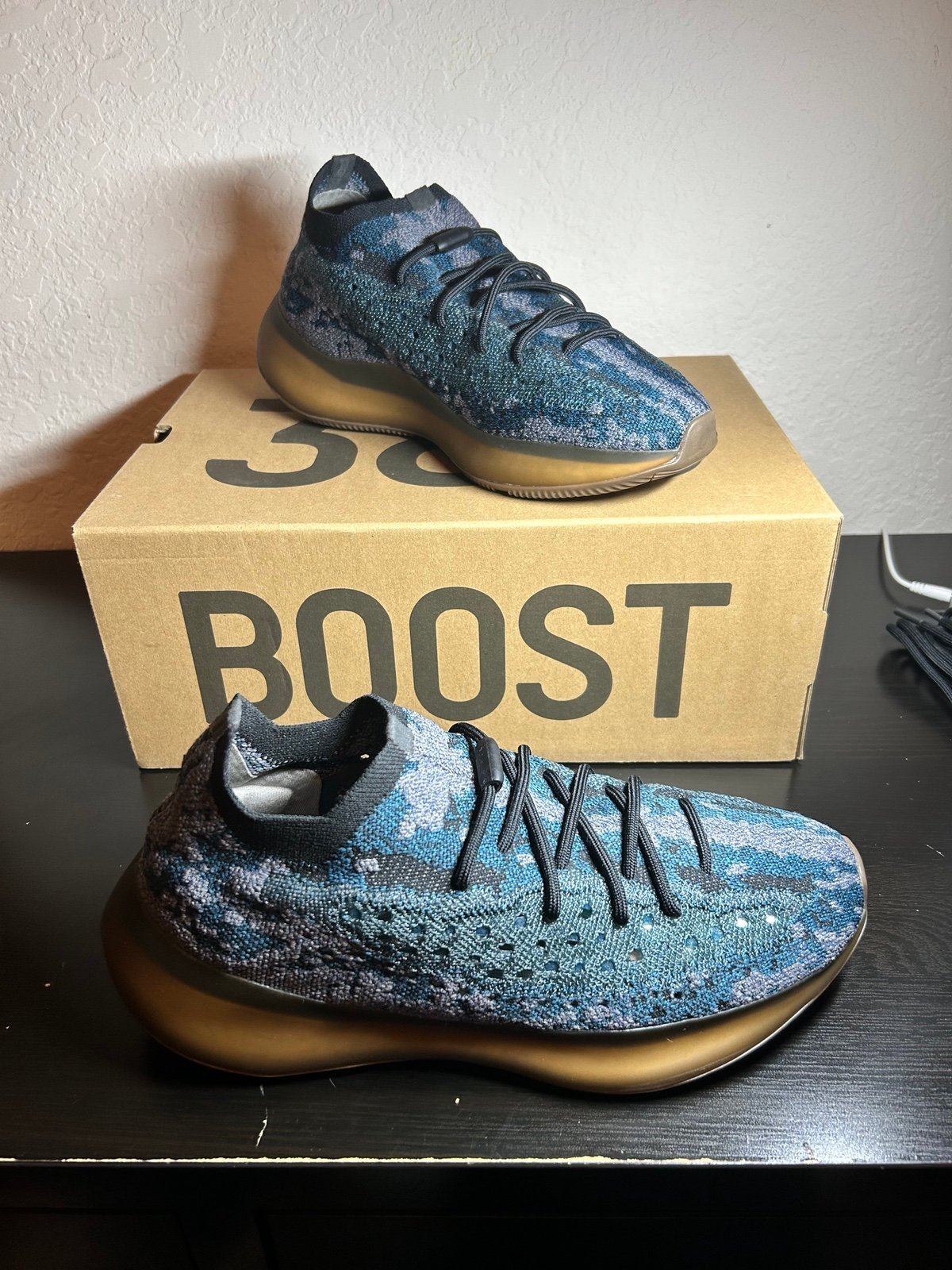Size 11 - adidas Yeezy Boost 380 Covellite Excellent Condition With Og Box