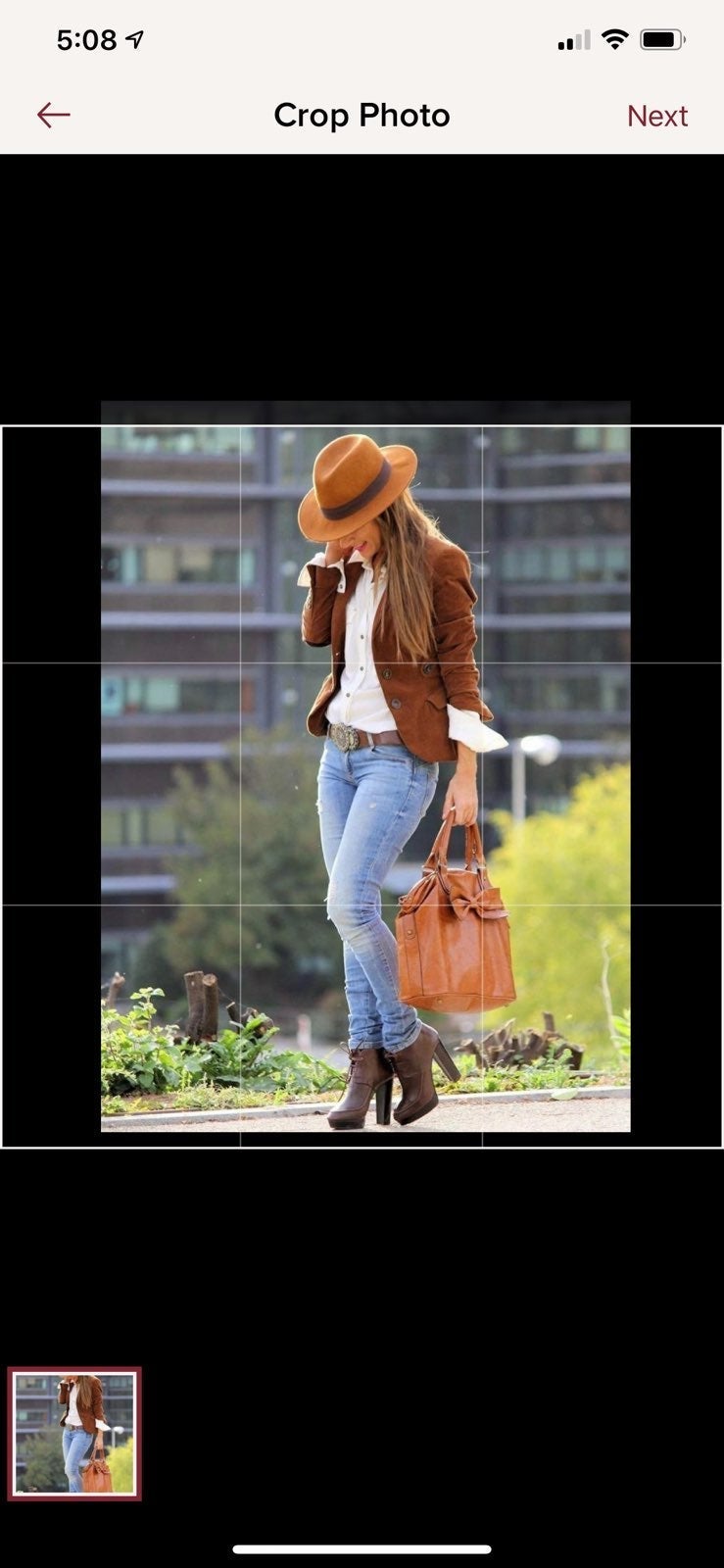 Brown suede leather jacket