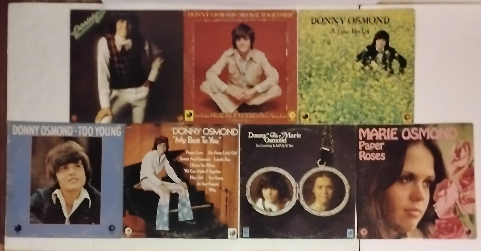 Vinyl Record Lot Donny Osmond