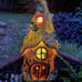 Garden Decor Outdoor Solar Statues, 11Inch Resin Fairy Garden Solar Lights