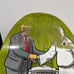 Real Skateboards Trump Jim Thiebaud Wrench Justice 9.78 x32.5 Green Pre-Owned