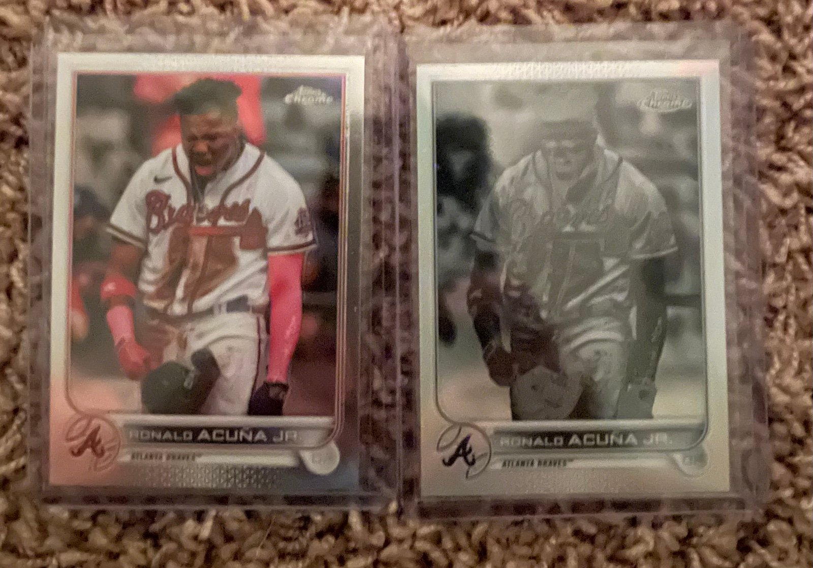 Topps Chrome Acuna LOT