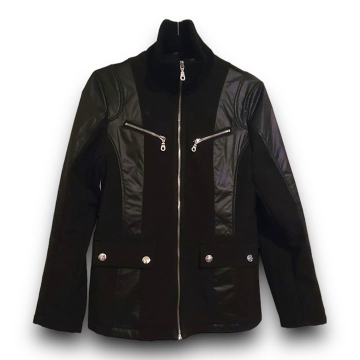 WMNS DKNY Jacket w/ Nylon Panels Size Small!