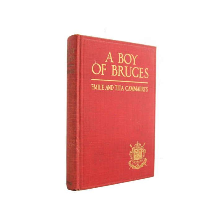 A Boy of Bruges - scarce antiquarian children's story about Belgium in WWI