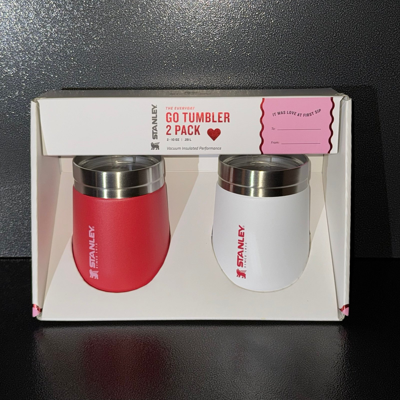 Stanley Go Tumbler 2 Pack Valentines Set Target Red & White Target EXCLUSIVE