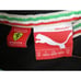 Puma Scuderia Ferrari Track Jacket Mens Sz Medium Lightweight Black Red Full Zip