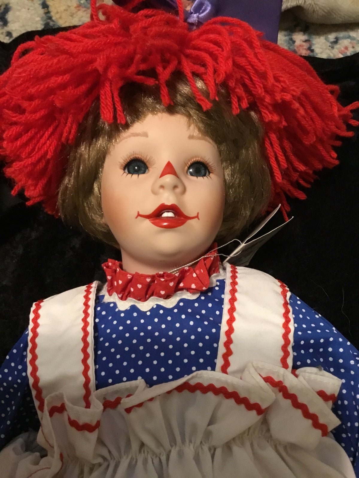 Raggedy Ann doll With Her Own Doll- Danbury Mint