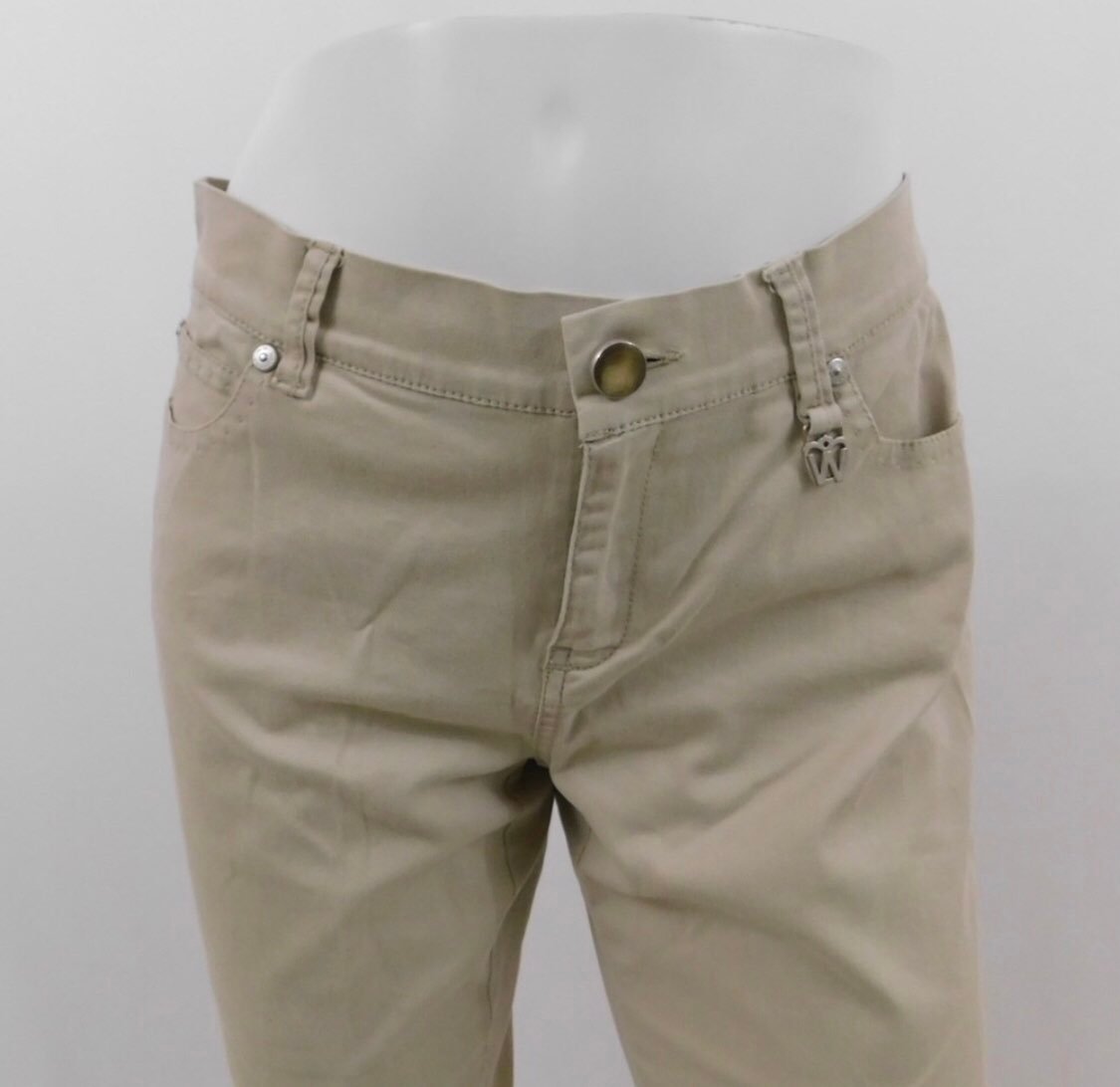 パンツ Max Mara Beige Sesame Vita Elasticizzata Due Tasche Laterali MaxMara Pants