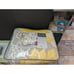 Madison Park Lola 7 Pieces California King Comforter Set Yellow Gray NEW