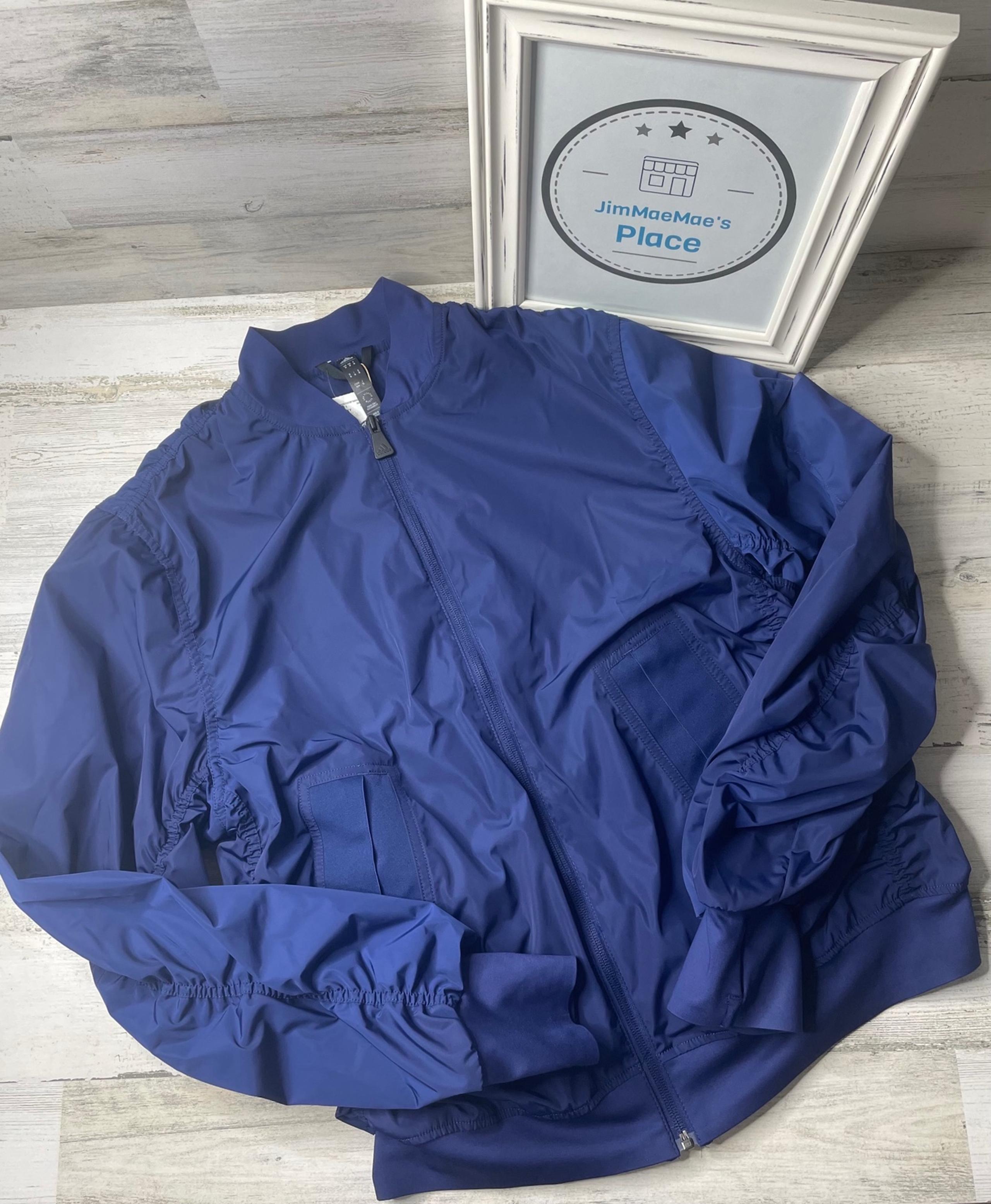 Adidas “Best of Adidas” BOA Bomber Training Jacket Men's BLUE NAVY Size: M NWT!