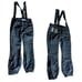 2009 ADIDAS by STELLA MCCARTNEY Black Recco Slim Fit Flared Ski Bibs Size 36 S/M