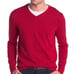 Joe Fresh NWT V-Neck Pullover Red Cotton Classic Sweater 2XL