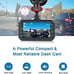 Dash Cam for Cars 1080P FHD 2022 Car Dash Camera for Cars CHORTAU 3 inch Dashcam