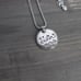 Brighton Sister Pendant Necklace Engraved Reversible Silver Plated Retired 18