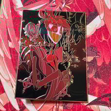 Hazbin Hotel Alastor enamel pin