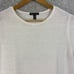 Eileen Fisher White Organic Linen Cotton Knit Short Sleeve Tunic Top Women XS