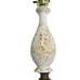 2 VTG Bisque Cherub Boudoir Table Lamps Metal Base MCM Bedside Light Cupid 12