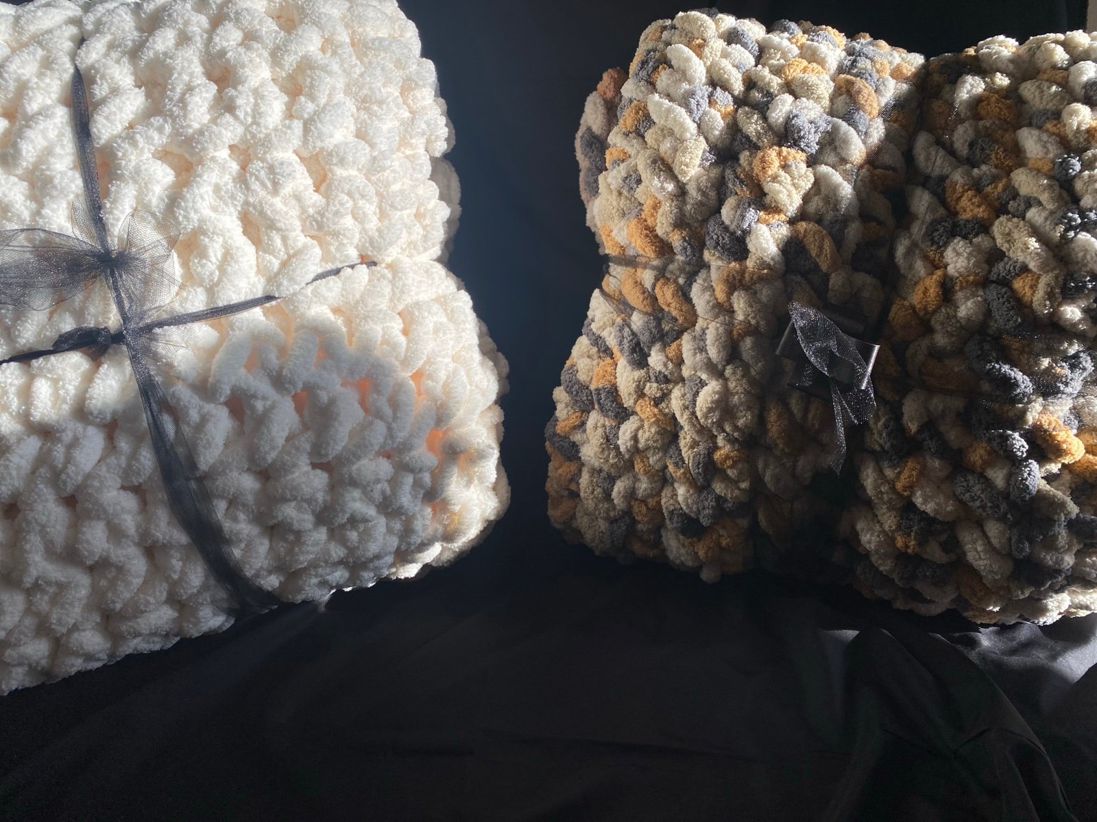 Handmade crochet blankets