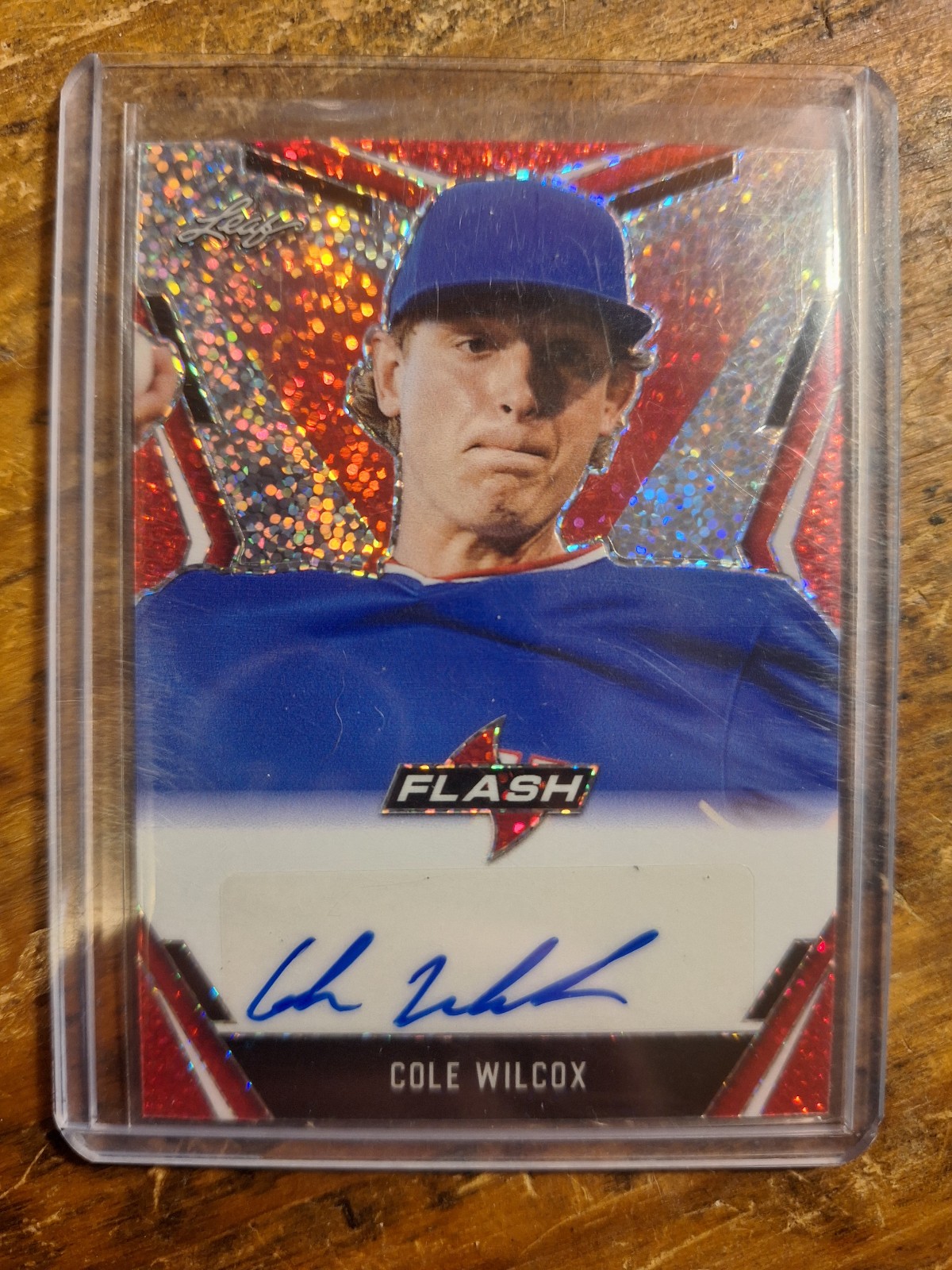 Cole Wilcox auto #/5!!