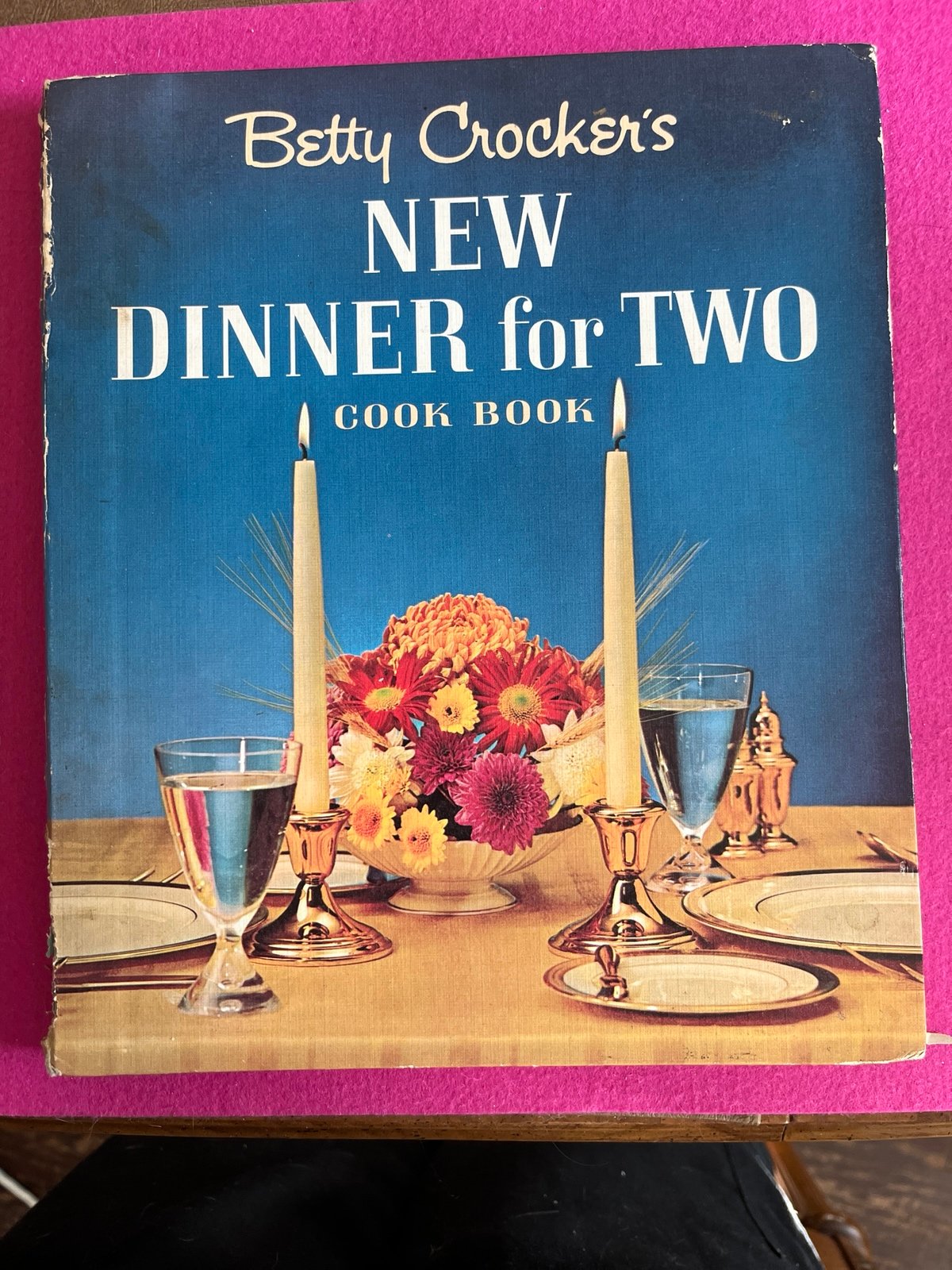 Vintage Betty Crocker's New Dinner for Two Cookbook