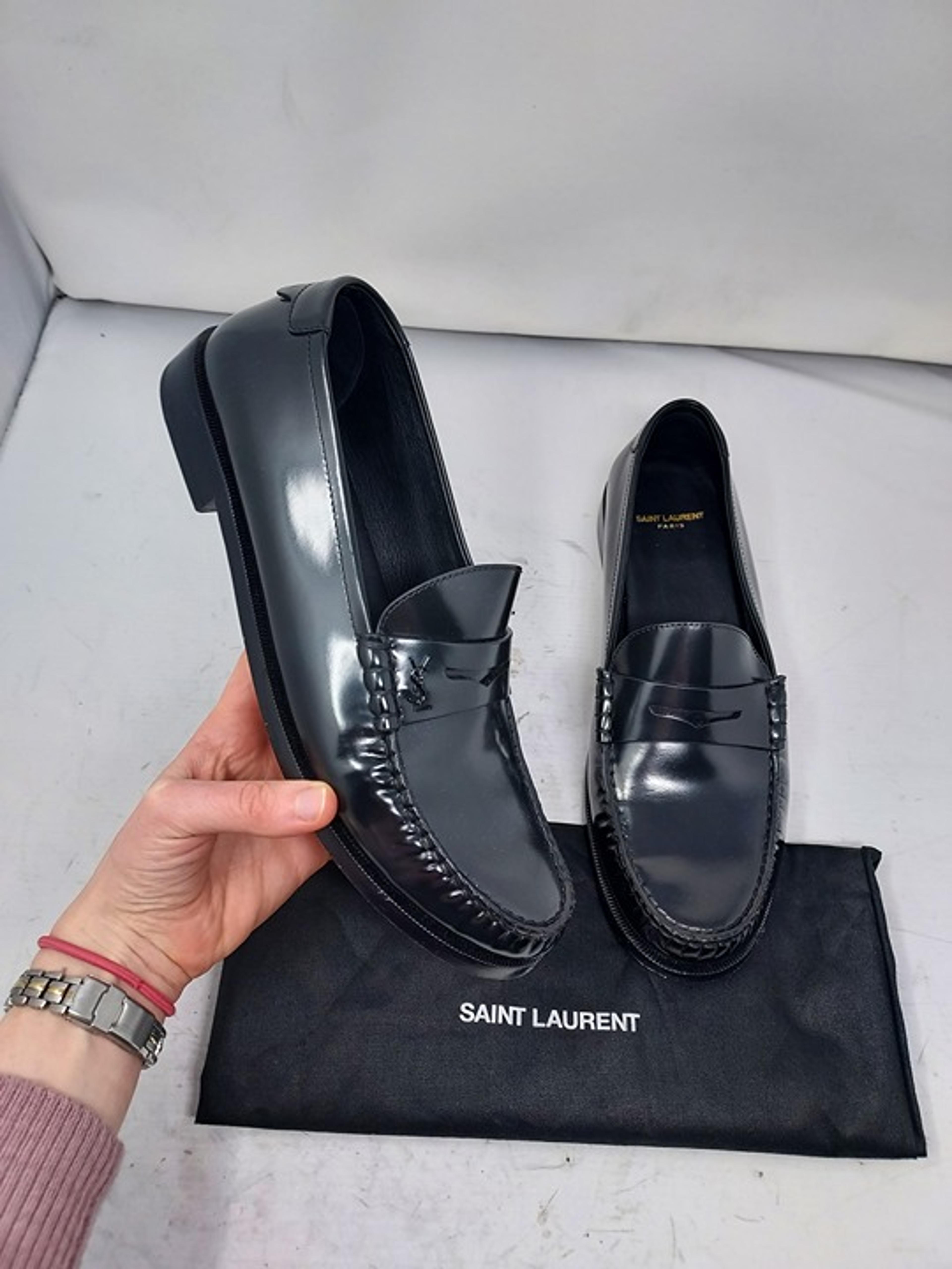 YSL Yves Saint Laurent Leather Upper Shoes for Men | Mercari