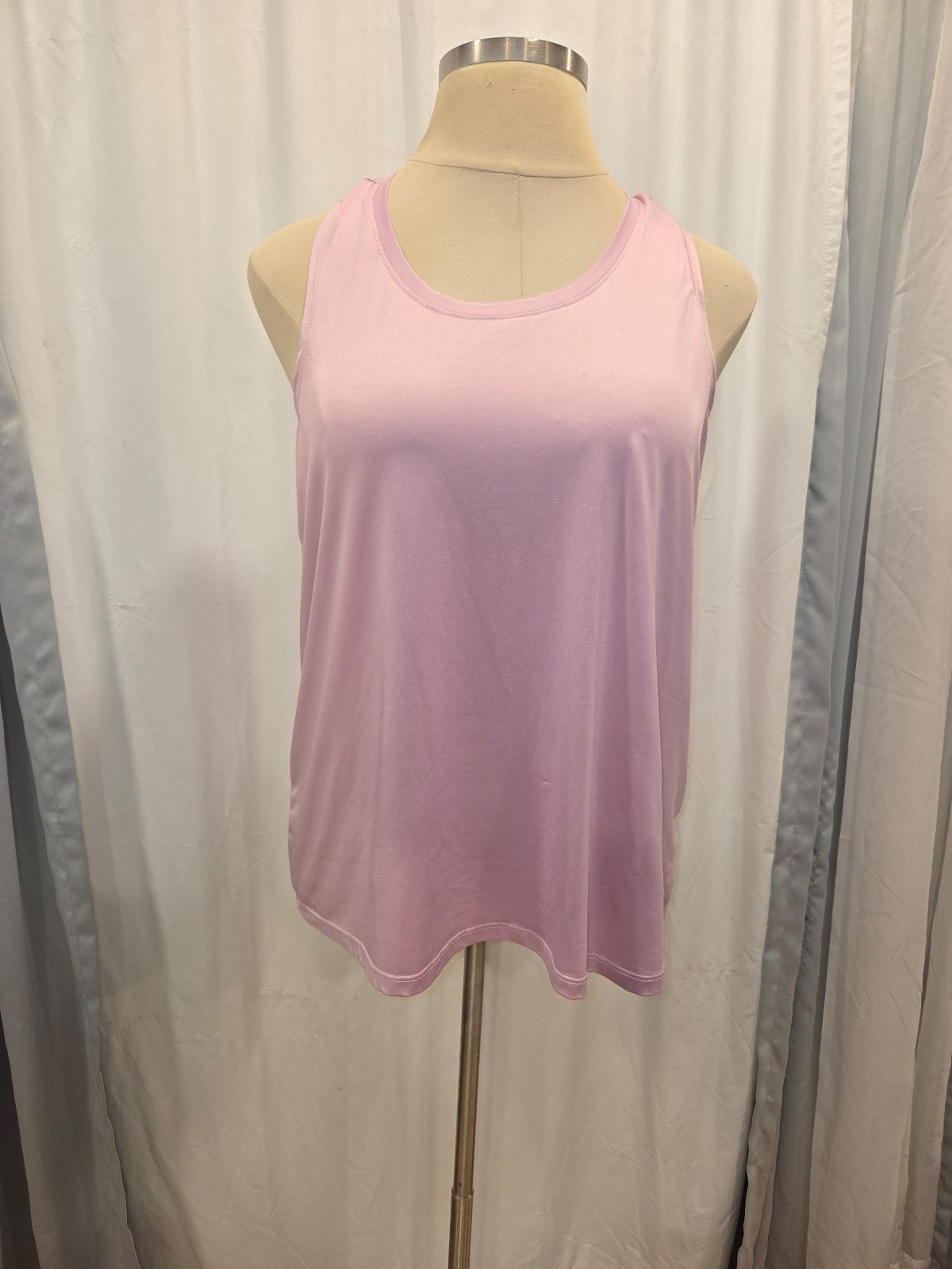 Pink athletic tank top, size XXL from Athletic works