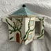 Vintage Swid Powell Justin Terzi CYPRESS Tea Pot & Matching Sugar Bowl With Lid