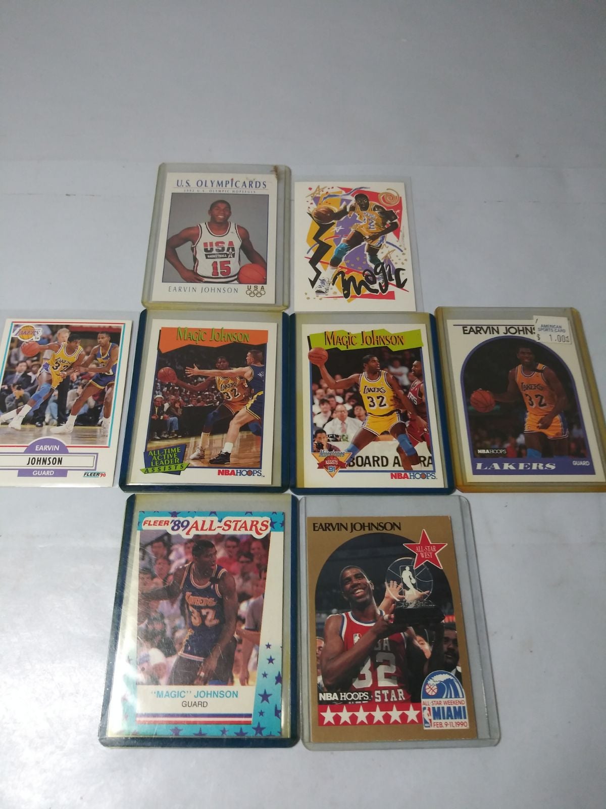 Magic johnson cards!!!