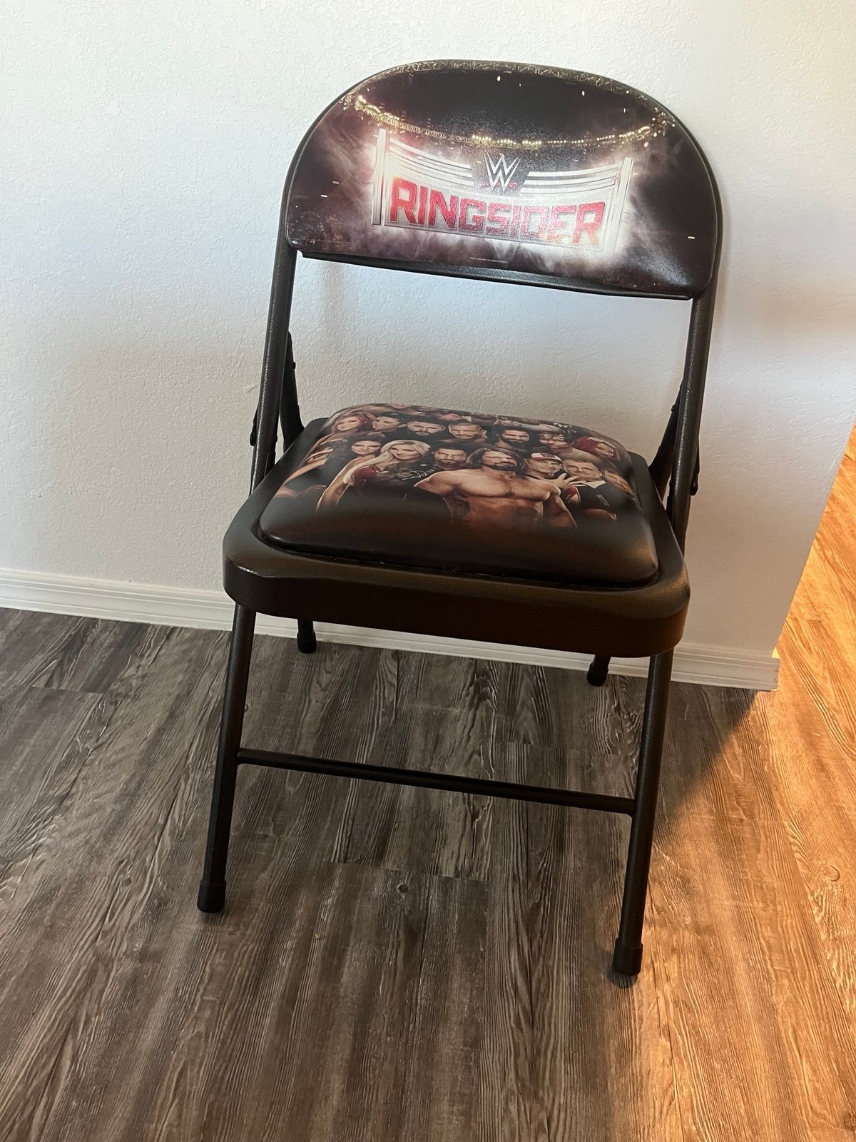WWE Ringsider 2017 Pay Per View PPV Collectible Ringside Folding Metal Chair