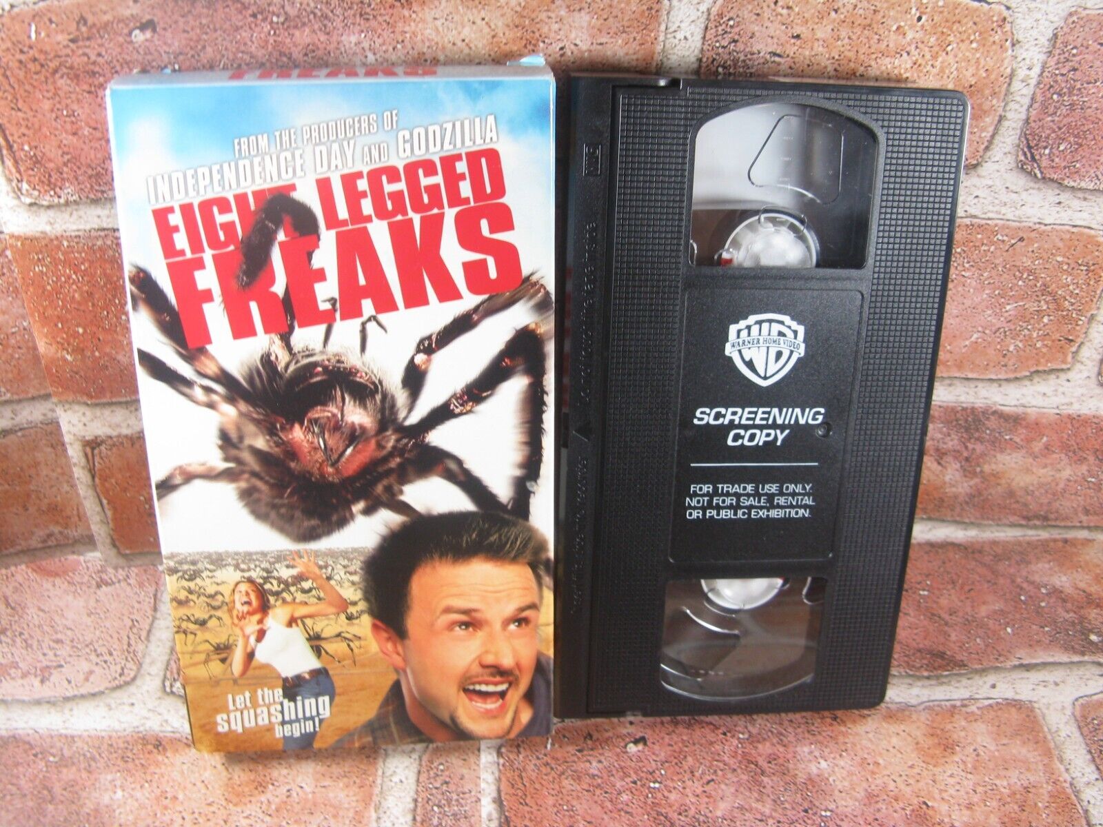 Eight Legged Freaks VHS 2002 Screening David Arquette Scarlett Johansson