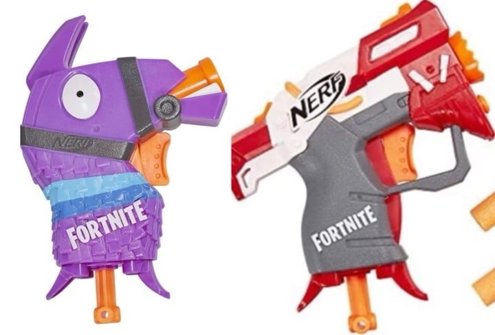 NERF Fortnite Microshot Dart-Firing Toy Blasters Bundle
