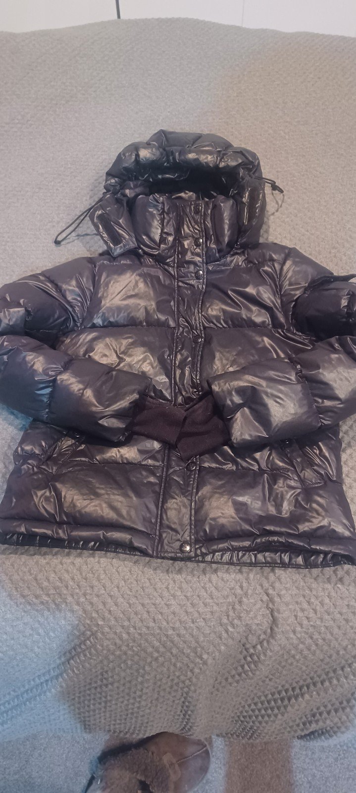 S13 puffer black women jacket, size XS.