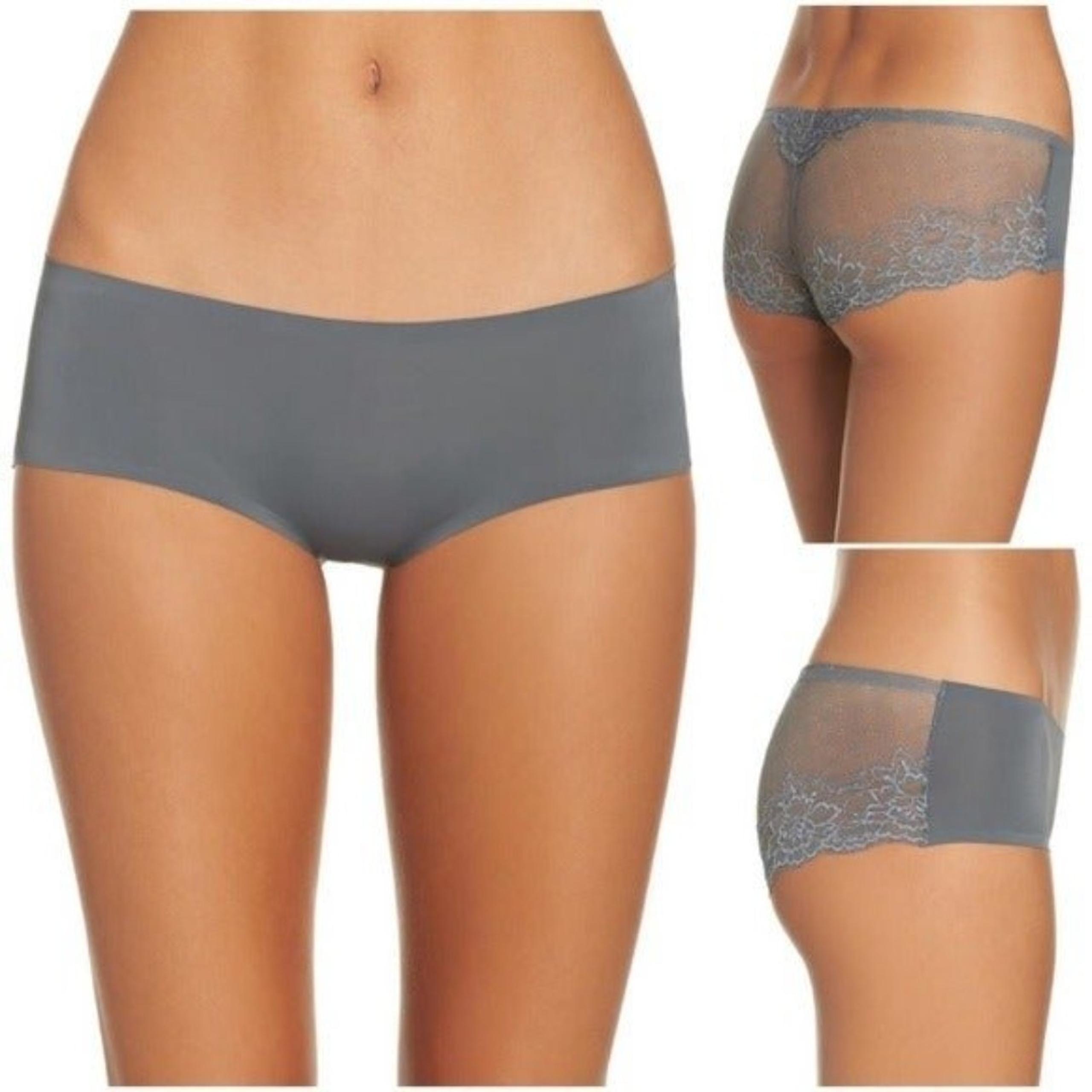 Free People NWT Smooth Hipster Panties Intimately Free Gray Grey Size Small New
