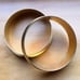 Vintage 2pc set Monet signed gold tone bracelets