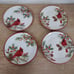 North Pole Trading Co. Holly Berry 4pc Stoneware Salad Plates (P2)