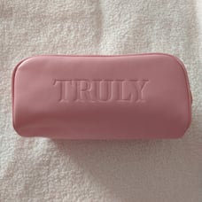Truly Beauty - Signature Double Zip Vanity Case - Pink - NEW