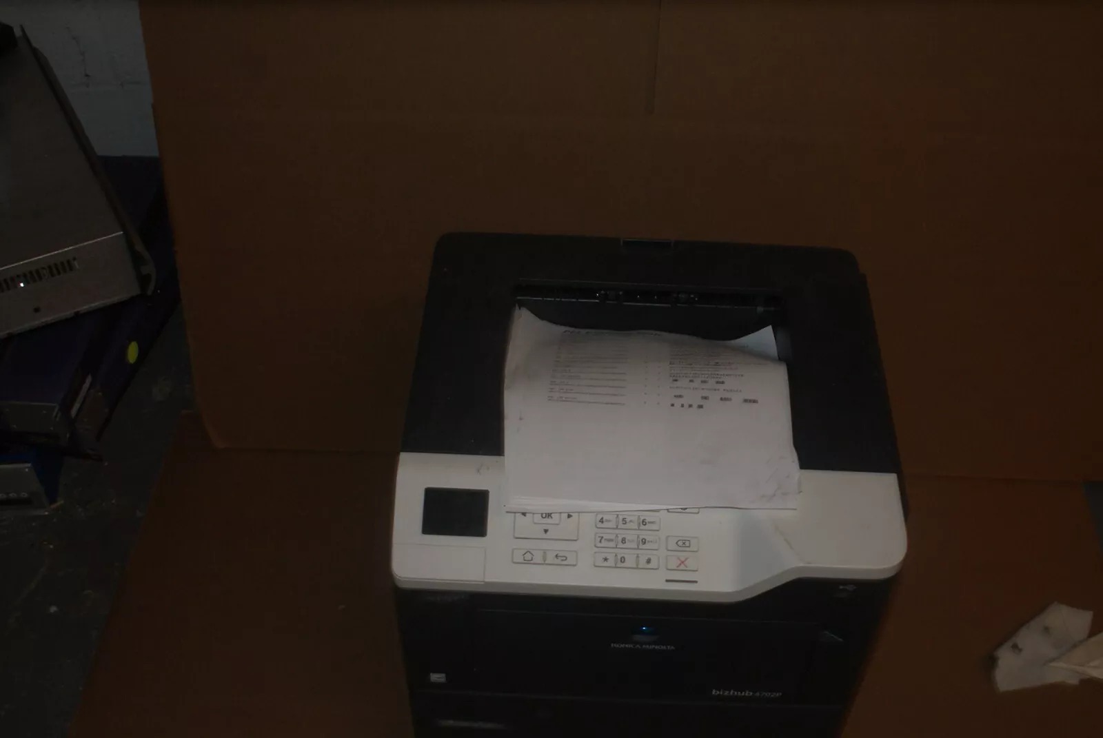 Konica Minolta BizHub 4702P TESTED