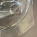 Vintage Pyrex Gold Acorn Divided Casserole Divided Cover with stand