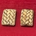 Lot of hatch carved flat bone beads. 364