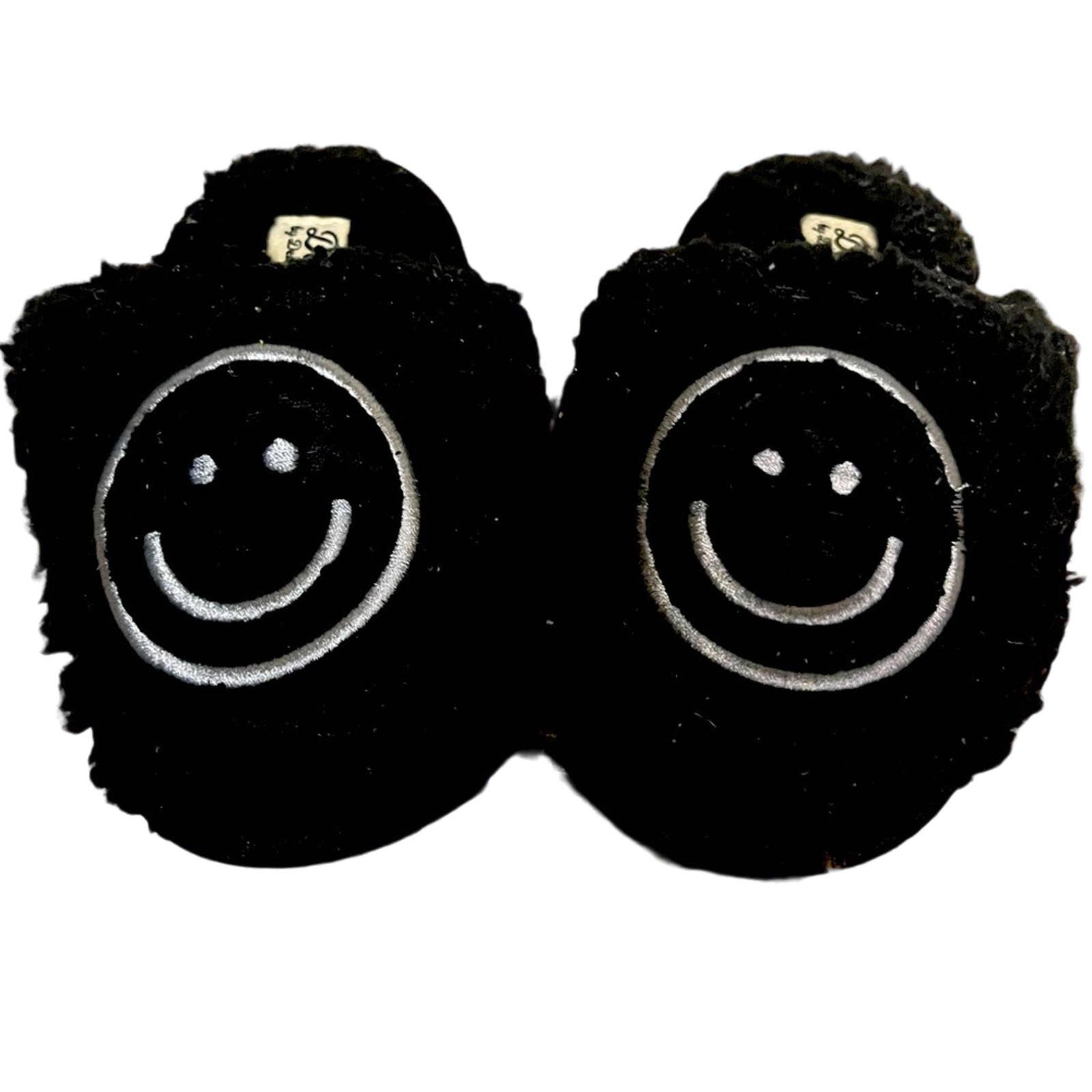 Dluxe by Dearfoams Happy Face Slippers