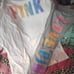 VS PINK HTF ROCK OUT IN RAINBOW SET M