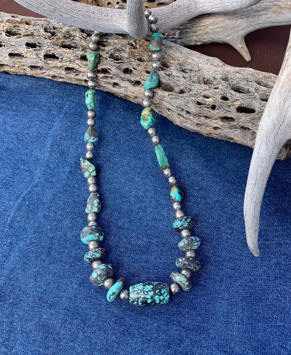 Turquoise/Silver Necklace