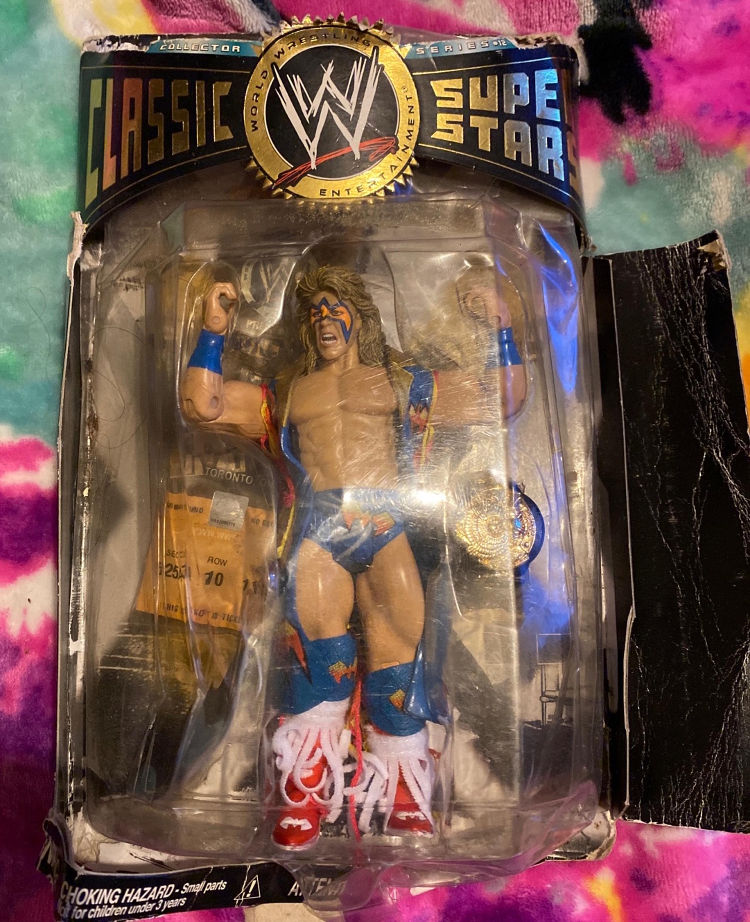 WWE action figure ultimate warrior RARE
