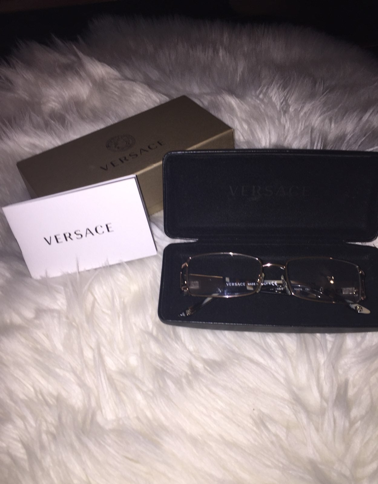 Versace luxottica glasses