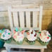Set Of 4 Easter Spring Freen Espresso Mug Decor Bundle