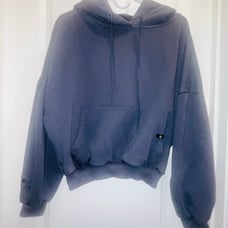 PopFlex Cloud Hoodie Women's Blue Oversized Pullover