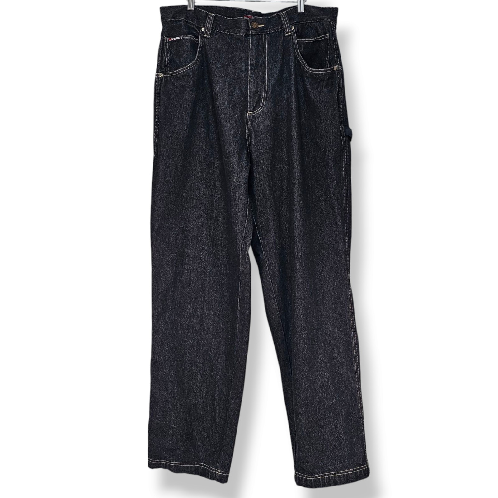 Vintage 90s Y2K FUBU Carpenter Jeans Men's W38 L34 Dark Wash