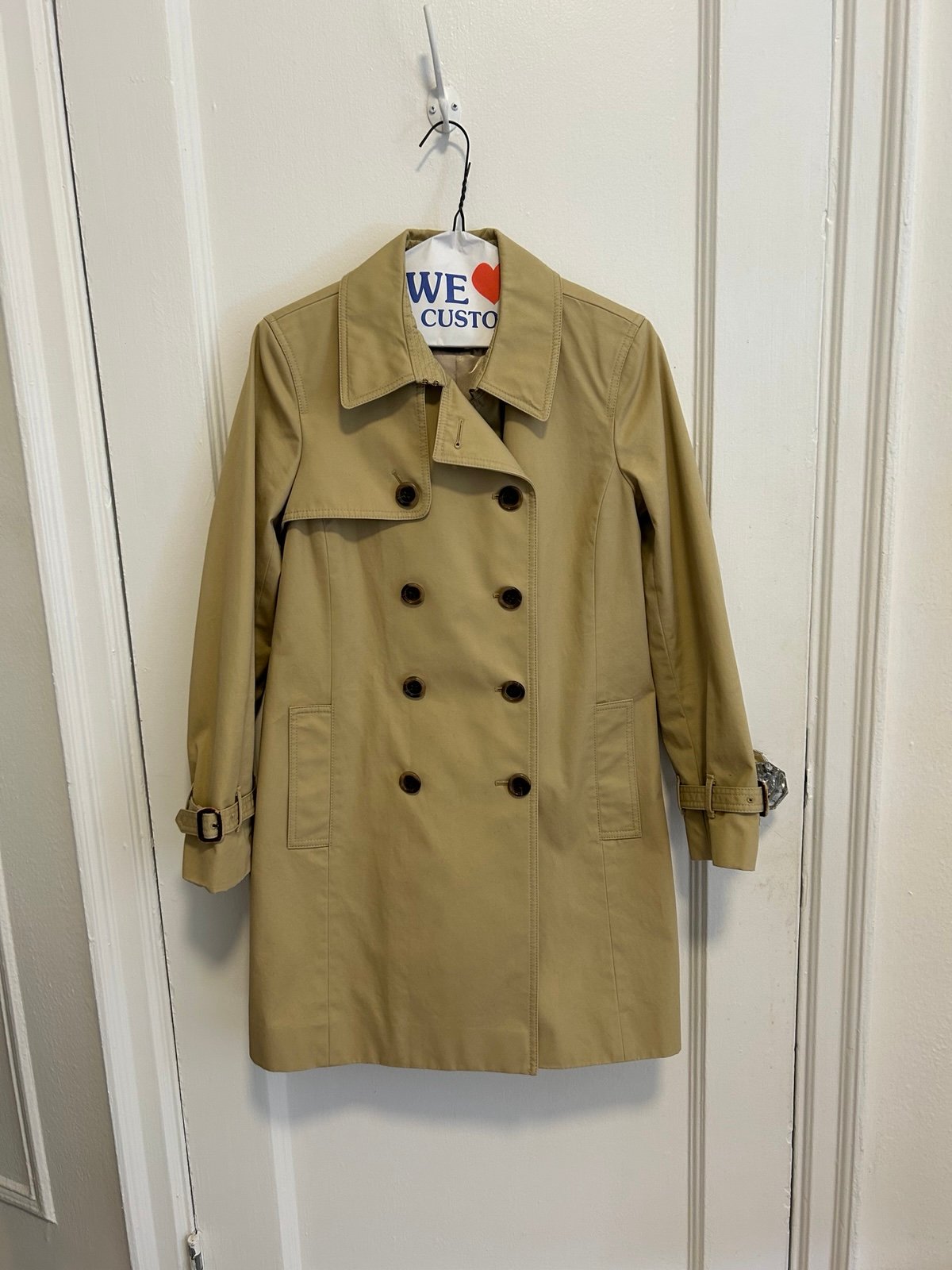 Jcrew collection classic trench coat